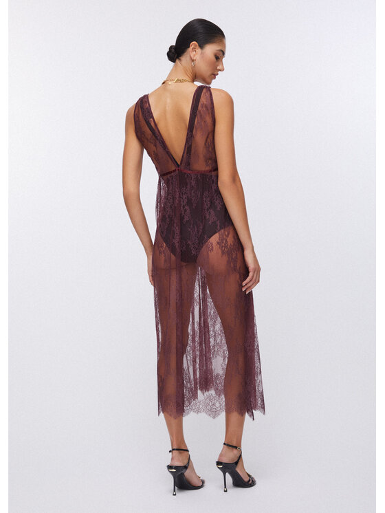 Liu Jo Liu Jo Vestito da giorno PA6036J4961X0744 Marrone Regular Fit