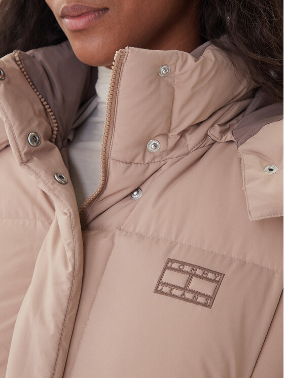 Tommy Jeans Tommy Jeans Vatovaná bunda Alaska DW0DW21624 Béžová Regular Fit
