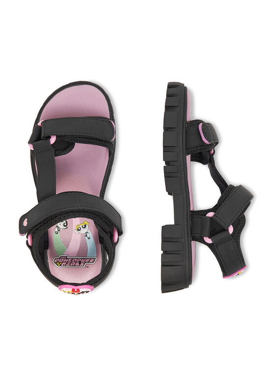 Powerpuff Girls Powerpuff Girls Sandalen CS-SS25-339WBPPG Schwarz
