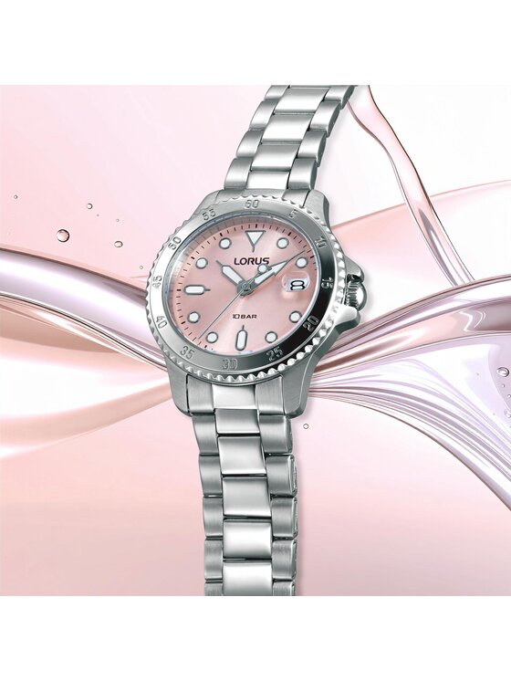 Lorus Lorus Hodinky RG817DX9 Strieborná
