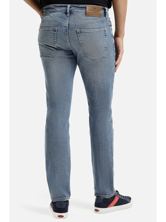 Cross Jeans Cross Jeans Jeansy C 132-174 Niebieski Straight Leg