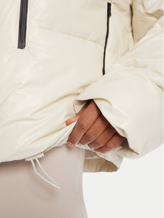 adidas by Stella McCartney adidas by Stella McCartney Giubbotto invernale JV8548 Beige Loose Fit