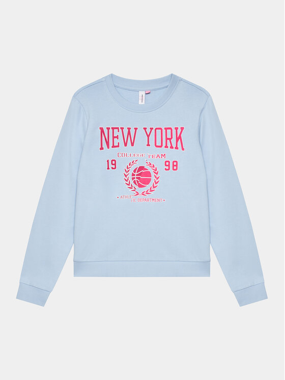 Vero Moda Girl Vero Moda Girl Majica dugih rukava 10291208 Svijetloplava Regular Fit