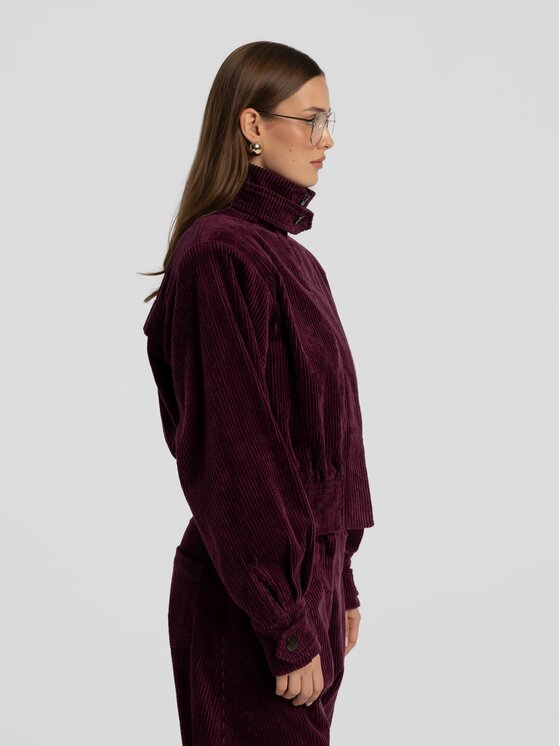 MANDRAGORA MANDRAGORA Bomber Barro Bordeaux Regular Fit