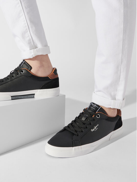 Pepe Jeans Pepe Jeans Tenisice Kenton Court PMS30839 Crna