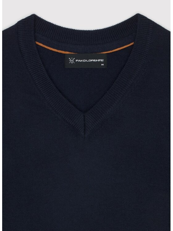 Pako Lorente Pako Lorente Sweter P24WF-2X-015 Czerwony Regular Fit