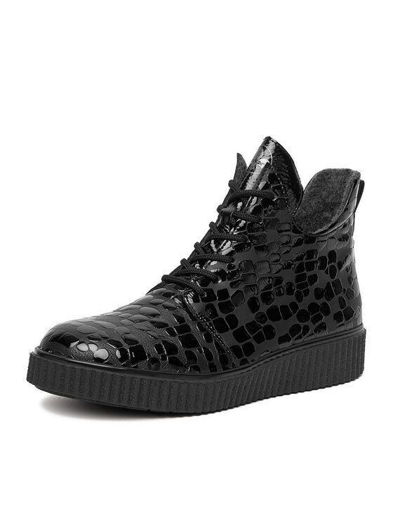 Rieker Rieker Schnürschuhe Y4301-00 Schwarz