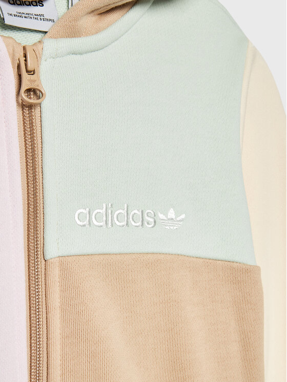 Tuta Colorblock HK9814 Beige Regular Fit