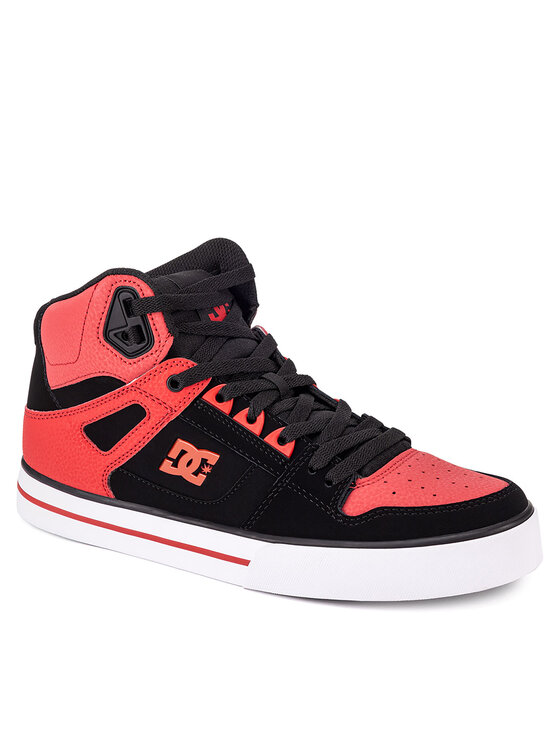 DC DC Sneakers PURE HIGH-TOP WC ADYS400043-FWB Rot