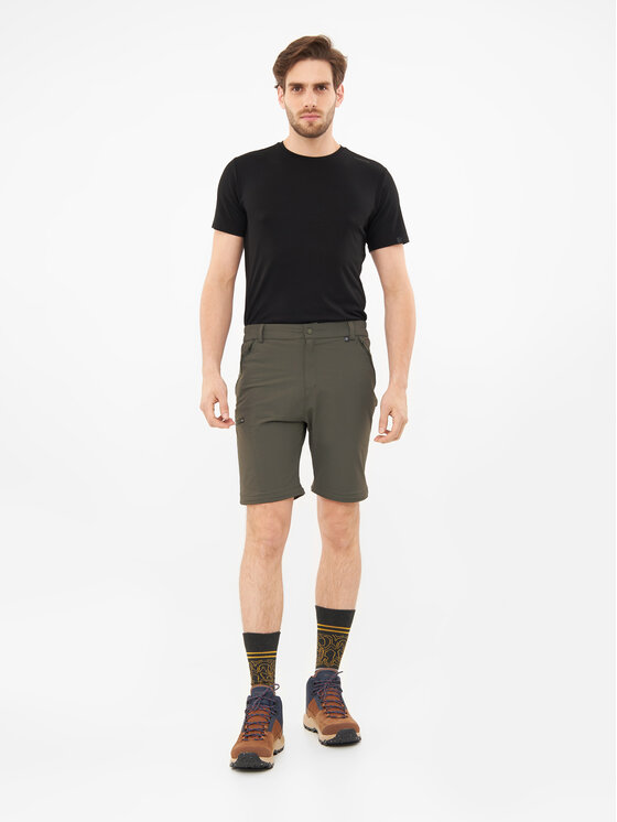 Viking Viking Spodnie materiałowe Rocklyn 2in1 Man Khaki Regular Fit