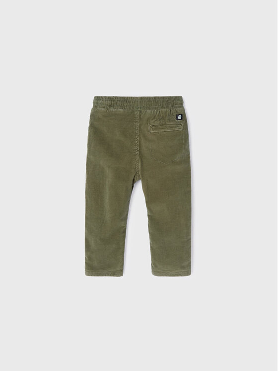 Mayoral Mayoral Spodnie materiałowe 2532 Zielony Jogger Fit