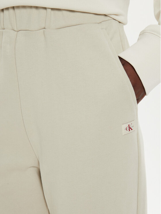 Calvin Klein Jeans Calvin Klein Jeans Pantaloni trening J20J224443 Bej Regular Fit