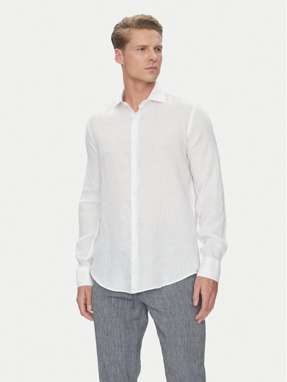 Paul&Shark Košeľa 25413180CF Biela Regular Fit