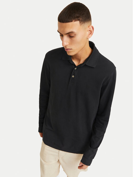 Jack & Jones Jack & Jones Polokošile William 12269034 Černá Regular Fit