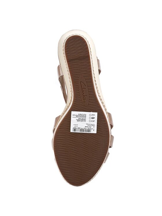 Clarks Clarks Basutės Zia Wave 261058854 Smėlio