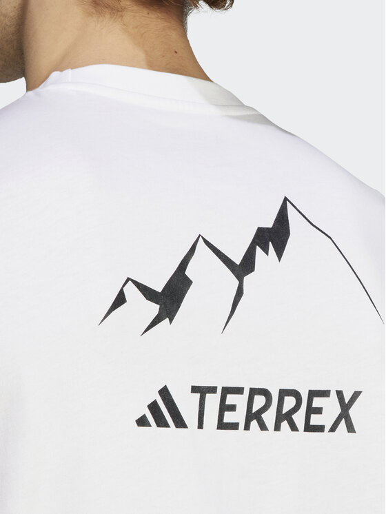 adidas adidas T-Shirt IL2648 Bílá Regular Fit