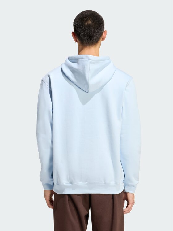 adidas adidas Bluza 159068 Błękitny Loose Fit