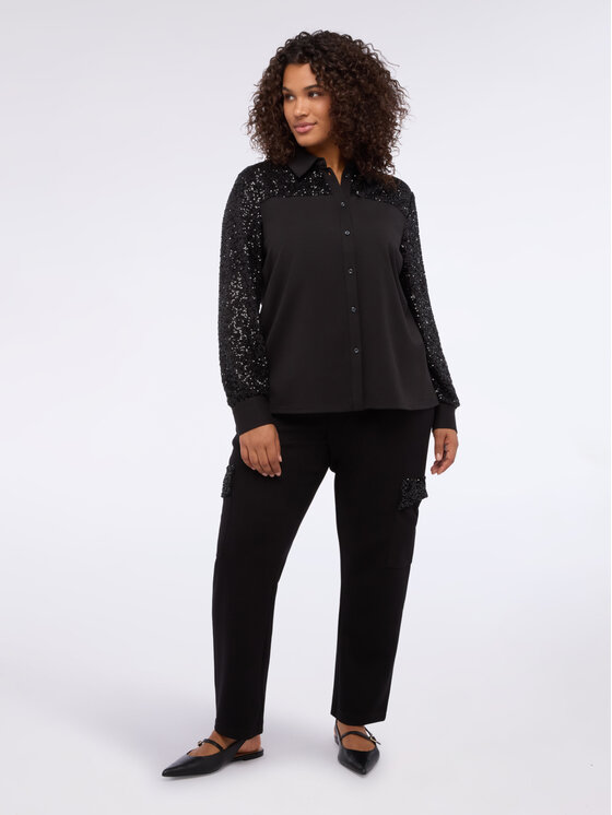 Fiorella Rubino Fiorella Rubino Felpa G819L008828N033 Nero Regular Fit