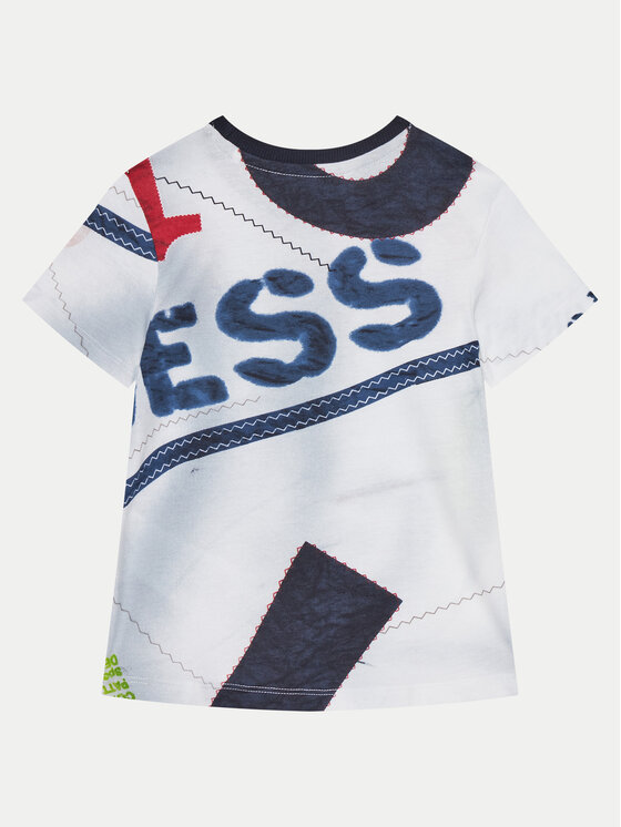 Guess Guess T-shirt N5RI14 K8HM4 Šarena Regular Fit