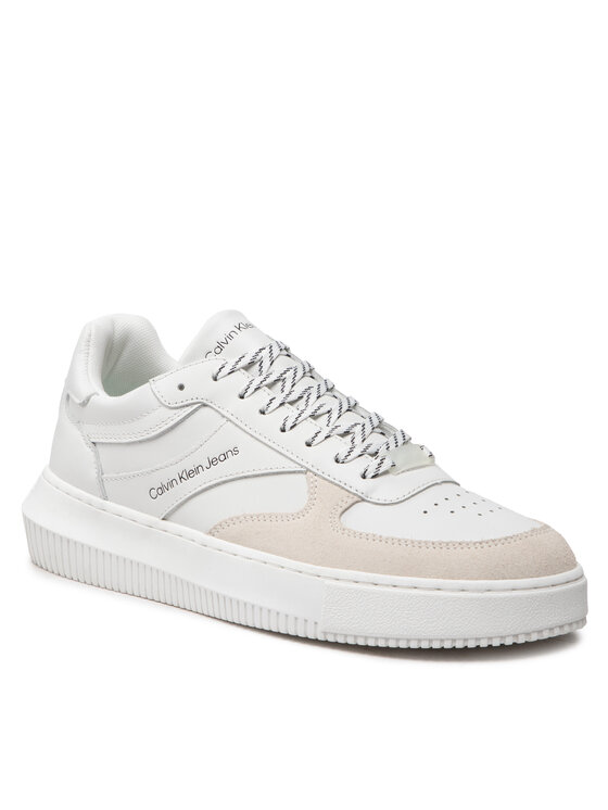 Calvin Klein Jeans Calvin Klein Jeans Sneakers Chunky Cupsole Gel Backtab YM0YM00554 Bianco