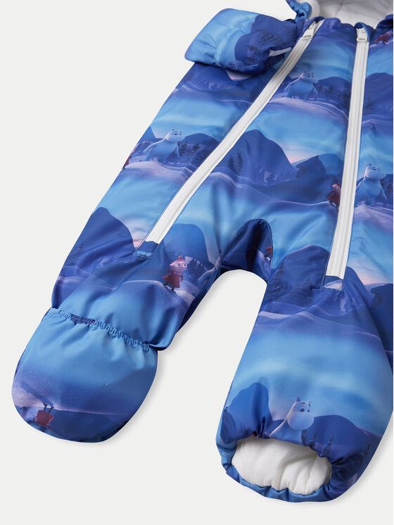Reima Reima Ziemas kombinezons Moomin Knytte 5100079C Zils Regular Fit