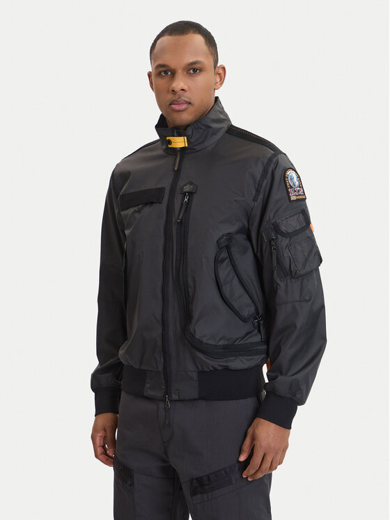 Parajumpers Parajumpers Демісезонна куртка Wes 26SMPMJKMA02 Чорний Regular Fit