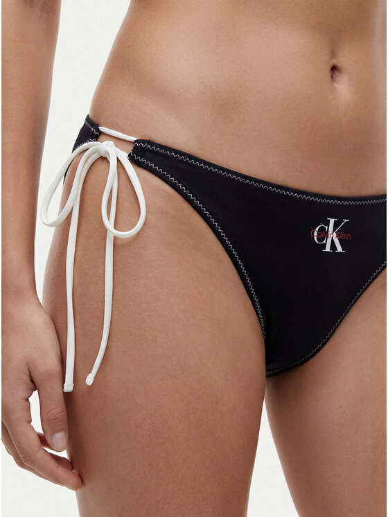Calvin Klein Swimwear Calvin Klein Swimwear Spodný diel bikín LV00Q61215 Čierna