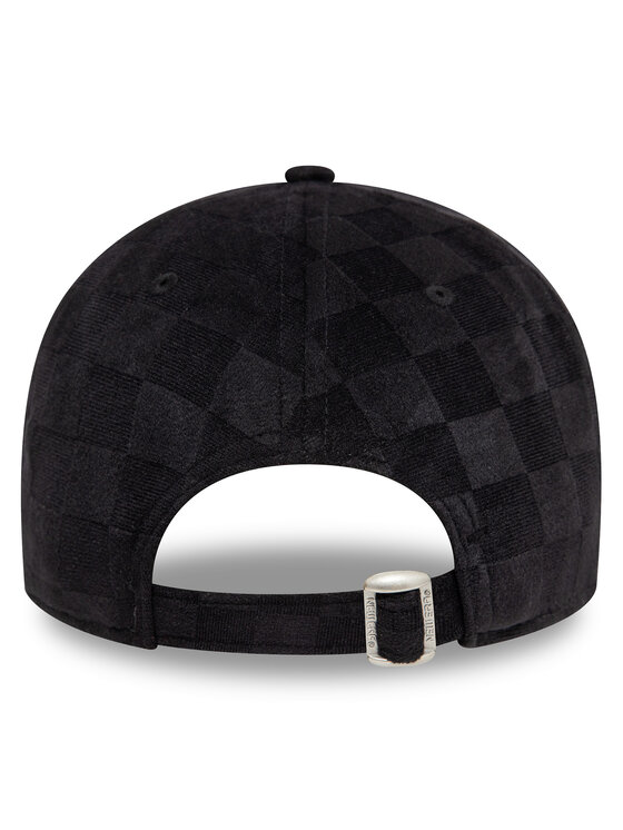 New Era New Era Шапка с козирка New York Yankees Tonal Check 9Forty 60595442 Черен