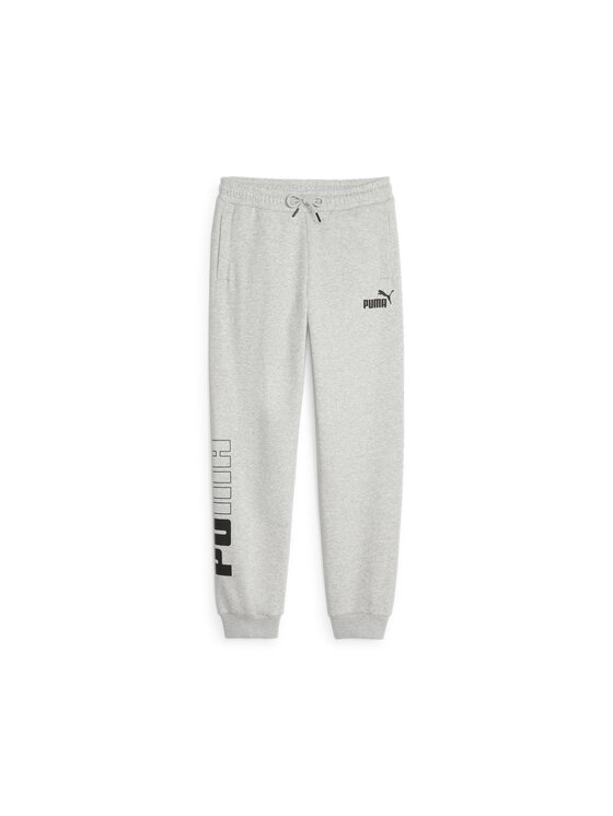 Puma Puma Spodnie dresowe 676347 Szary Regular Fit