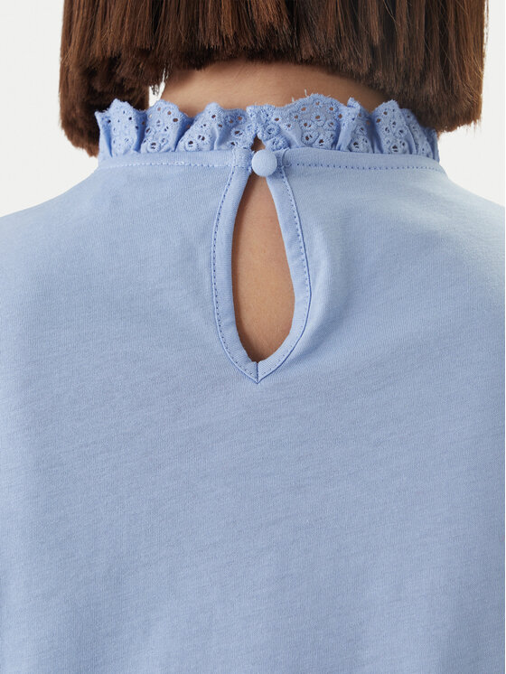 Morgan Morgan Bluse 241-DULIE Blau Regular Fit