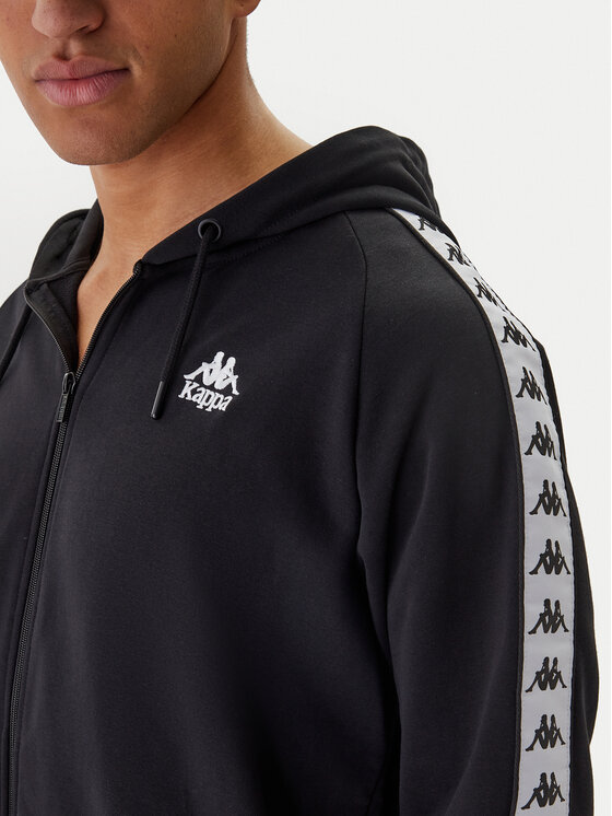 Kappa Kappa Суитшърт Banda Zamin 3 331U3ZW Черен Regular Fit