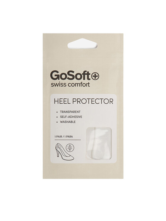 Go Soft Go Soft Zaščita za pete CEO_SMALL GEL HEEL PROTECTOR_AW26 Brezbarvna