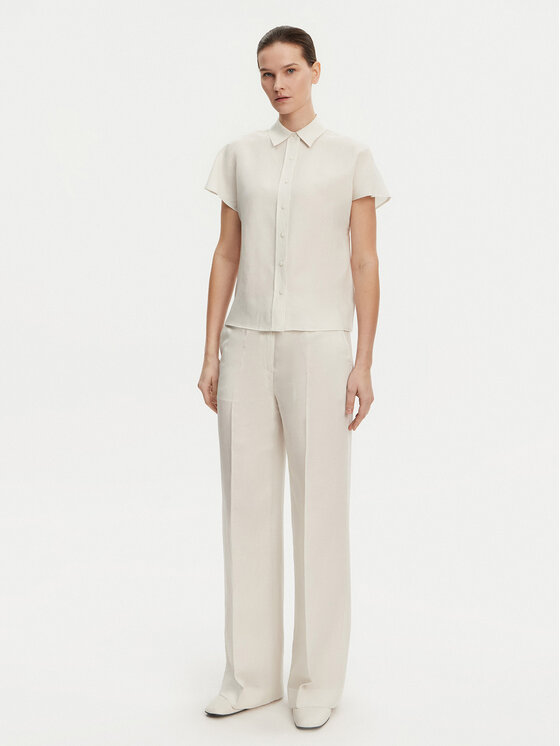 Calvin Klein Calvin Klein Srajca K20K208322 Bež Regular Fit