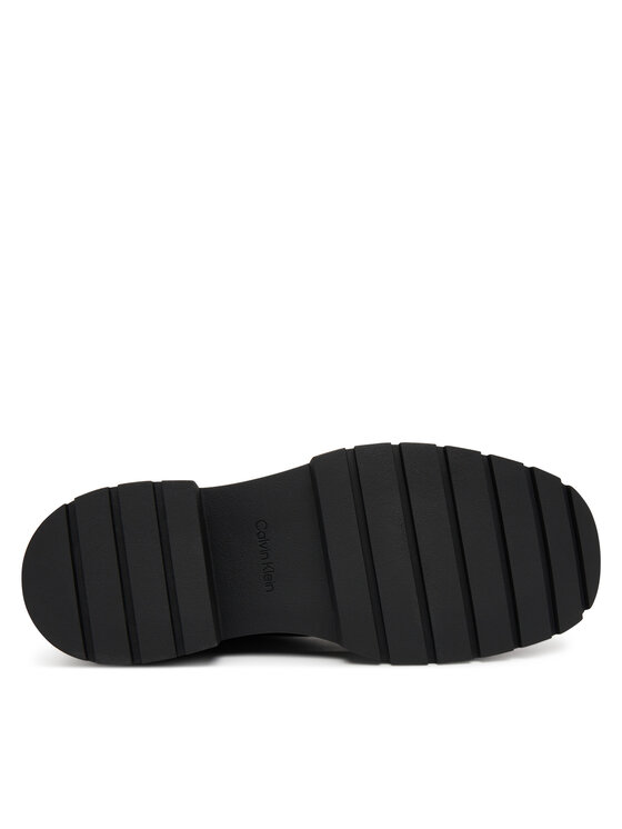 Calvin Klein Jeans Calvin Klein Jeans Боти тип челси Combat Mid Chelsea Boot Hw Lth YW0YW01869 Черен