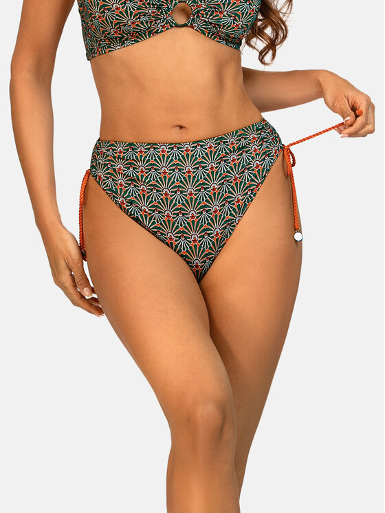 Feba Damskie Dół od bikini, rozmiar 3XL, Khaki, FD90