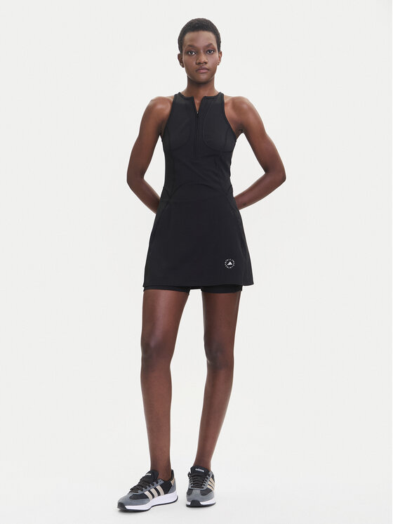 adidas by Stella McCartney adidas by Stella McCartney Haljina za tenis Training JW4568 Crna Slim Fit