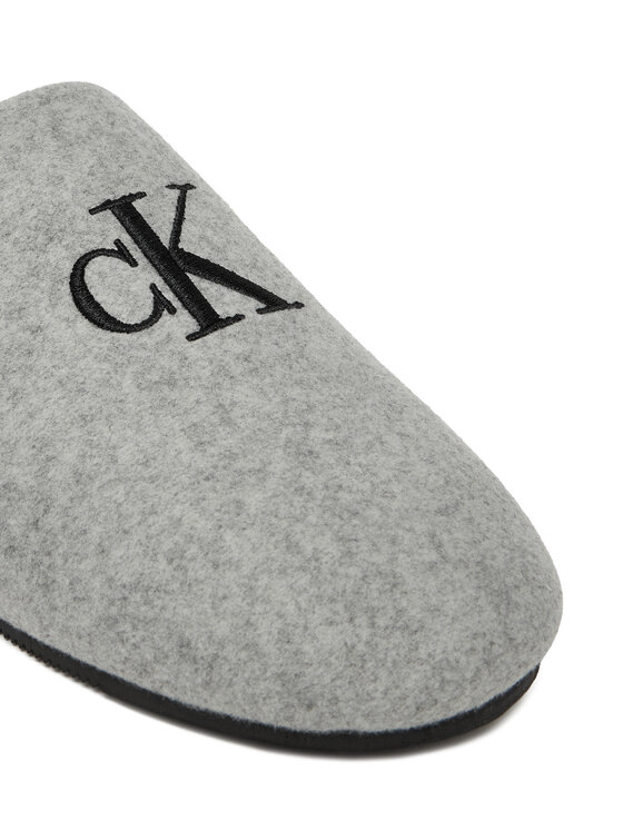 Calvin Klein Calvin Klein Παντόφλες Σπιτιού Home Slipper Mule HM0HM01931 Γκρι