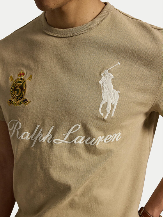 Polo Ralph Lauren Polo Ralph Lauren T-särk 710B20010003 Beež Regular Fit