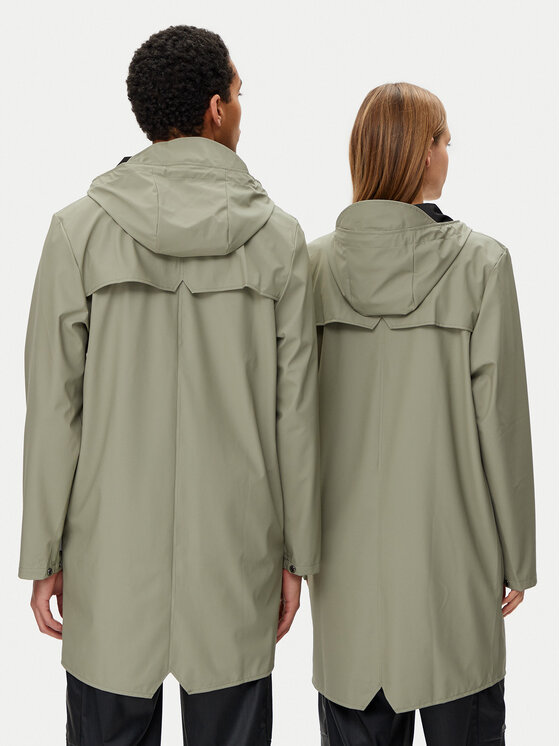 Rains Rains Vodootporna jakna Unisex 12020 Zelena Regular Fit