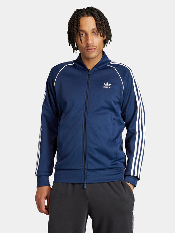 Felpa adidas blu e bianca cheap