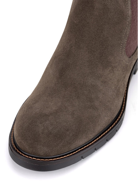 Lasocki Lasocki Kotníková obuv s elastickým prvkem DAN-05 MB Khaki