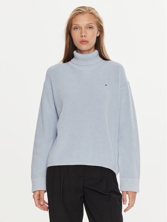 Tommy Hilfiger Tommy Hilfiger Rolák WW0WW43094 Modrá Regular Fit