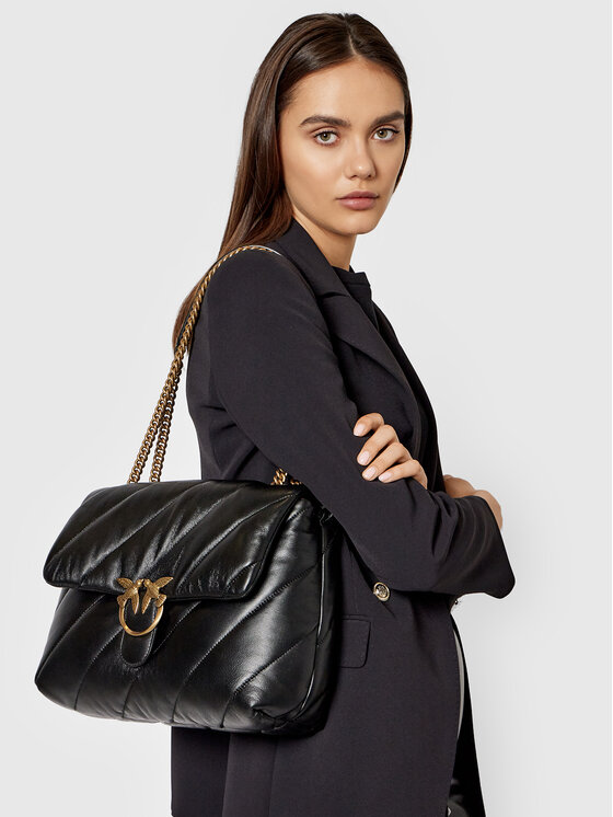 PINKO Pinko Käekott Love Big Puff Maxi Quilt 2 Cl PE 21 PLTT 1P222V Y6Y3 Must