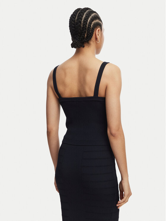 Guess Guess Top W5YR10 Z0130 Tamnoplava Regular Fit