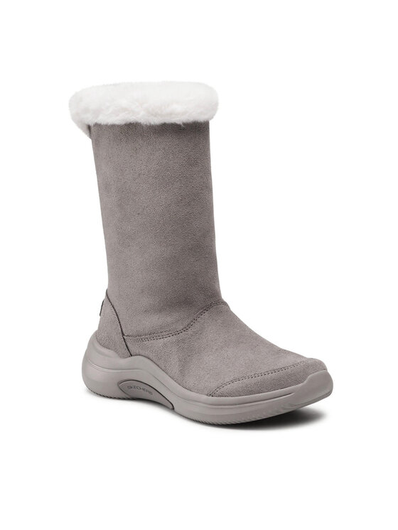 Skechers Skechers Чоботи On The Go Midtown 144299/DKTP Сірий