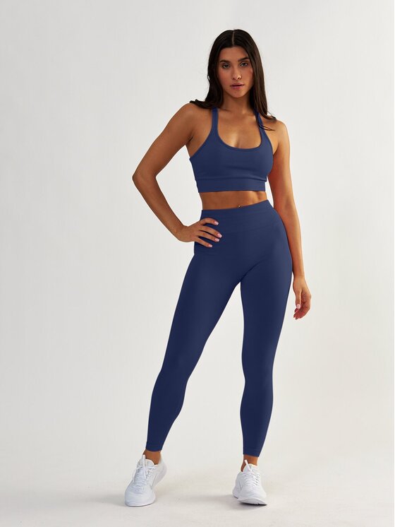 BeShaped BeShaped Biustonosz sportowy Gym Queen Granatowy