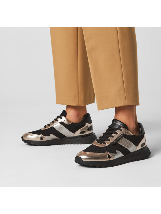 MICHAEL Michael Kors MICHAEL Michael Kors Αθλητικά Monroe Trainer 43T0MOFP1D Μαύρο