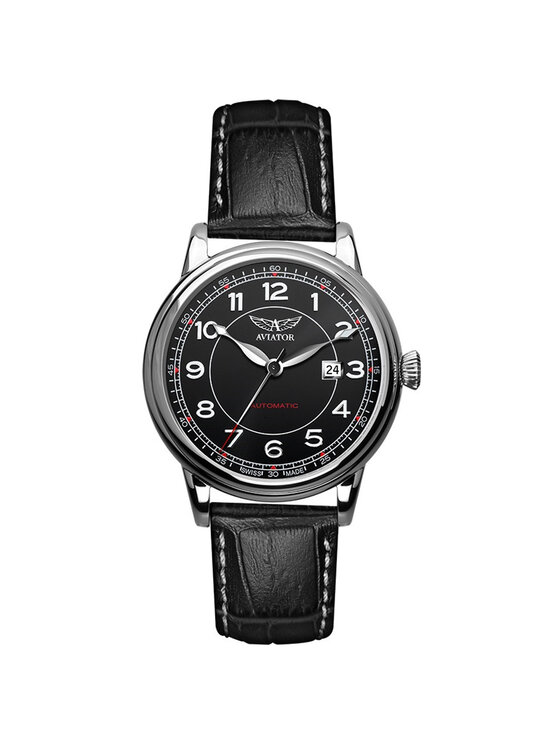 Aviator Aviator Zegarek V.3.09.0.107.4 Czarny