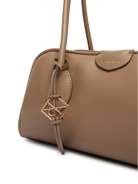 Calvin Klein Calvin Klein Geantă Emblem Trio Shoulder Bag LV04F3369G Bej