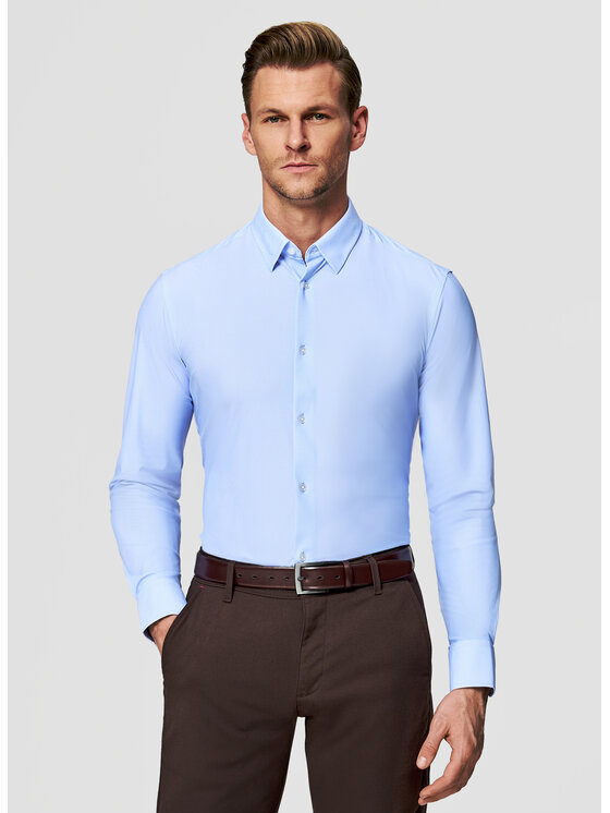 Pako Lorente Pako Lorente Koszula P26SF-1X-012 Niebieski Slim Fit